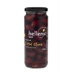 Hellenic Sun Kalamata Pitted Olives 330g