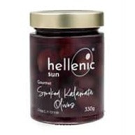 Hellenic Sun Smoked Kalamata Olives 330g