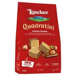 Loacker Napolitaner Quadratini 125g