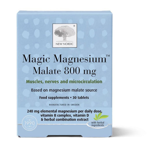New Nordic Magnesium Malate 30 Tablets