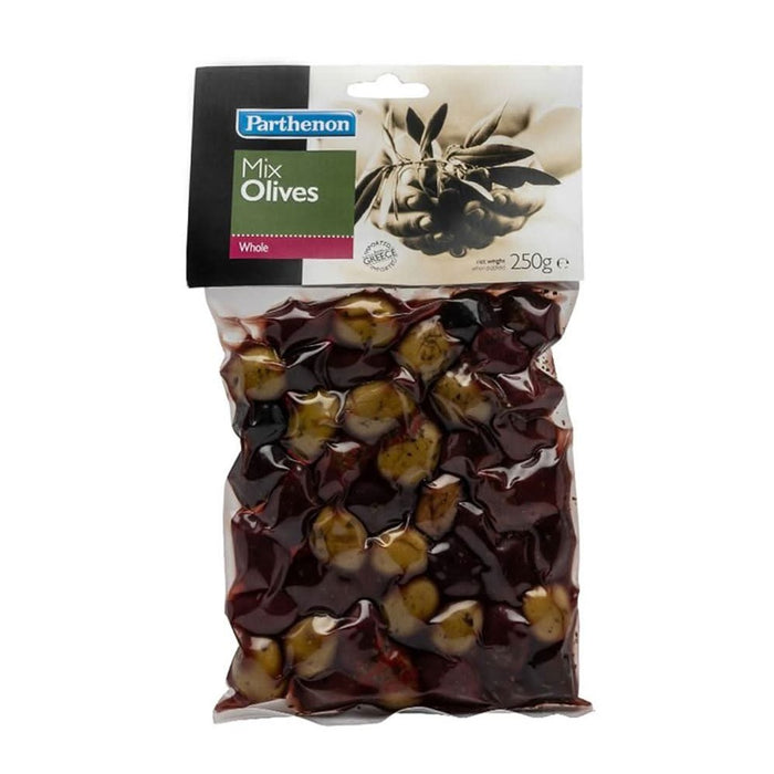 Parthenon Mediterranean Olive Mix Vacuum Sealed 250g