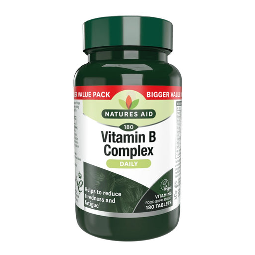 Natures Aid Vitamin B Complex 180 Tablets