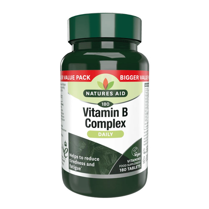 Natures Aid Vitamin B Complex 180 Tablets