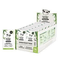 Cheeky Panda Plastic Free Pocket Tissues x 14