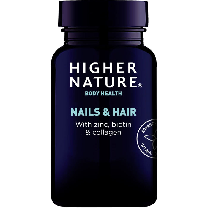 Higher Nature Nails & Hair Formula 120 Capsules