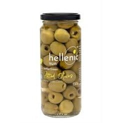 Hellenic Sun Pitted Jumbo Green Olives 330g