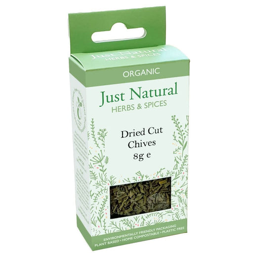 Just Natural Organic Chives Dried Cut Jar 8g