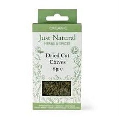 Just Natural Organic Dried Cut Chives 8g
