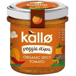 Kallo Organic Spicy Tomato Dip 135g