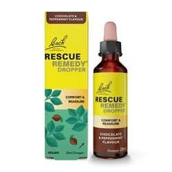 Rescue Choc & Pepprmnt Dropper 20ml