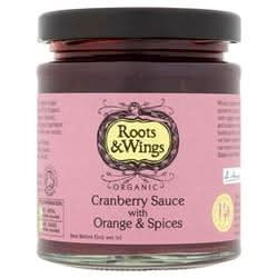 Roots and Wings Organic Cranberry Sauce 200g
