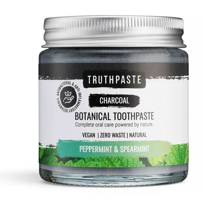Truthpaste Charcoal Peppermint & Spearmint Toothpaste 100ml