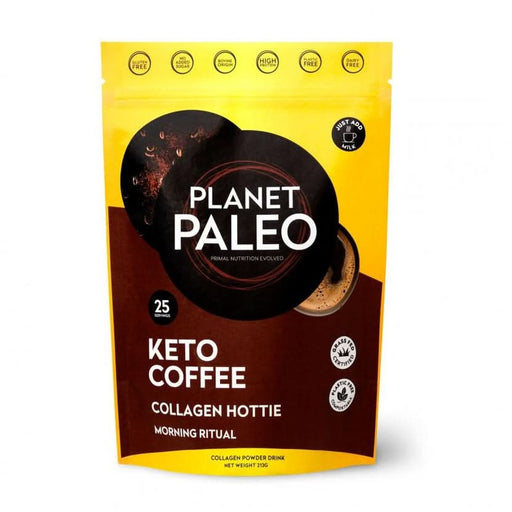 Planet Paleo Keto Coffee Collagen Hottie 213g
