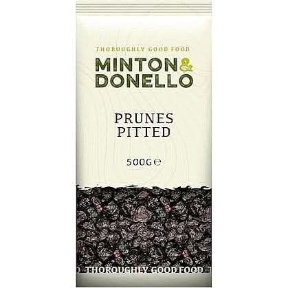Minton & Donello Pitted Prunes 500g