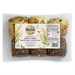 Biona Organic Seed Bread Roll Selection 300g