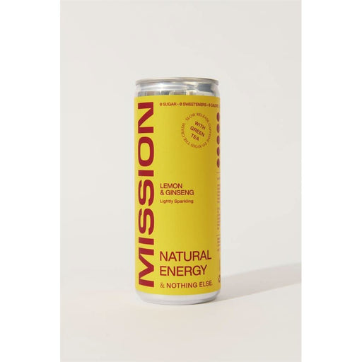 Mission Natural Energy Lemon + Ginseng 250ml