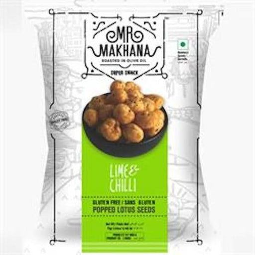 Mr Makhana Lime & Chilli Popped Lotus Seeds 75g