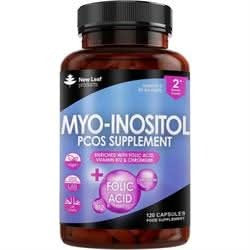 New Leaf Myo-Inositol 120 Capsules