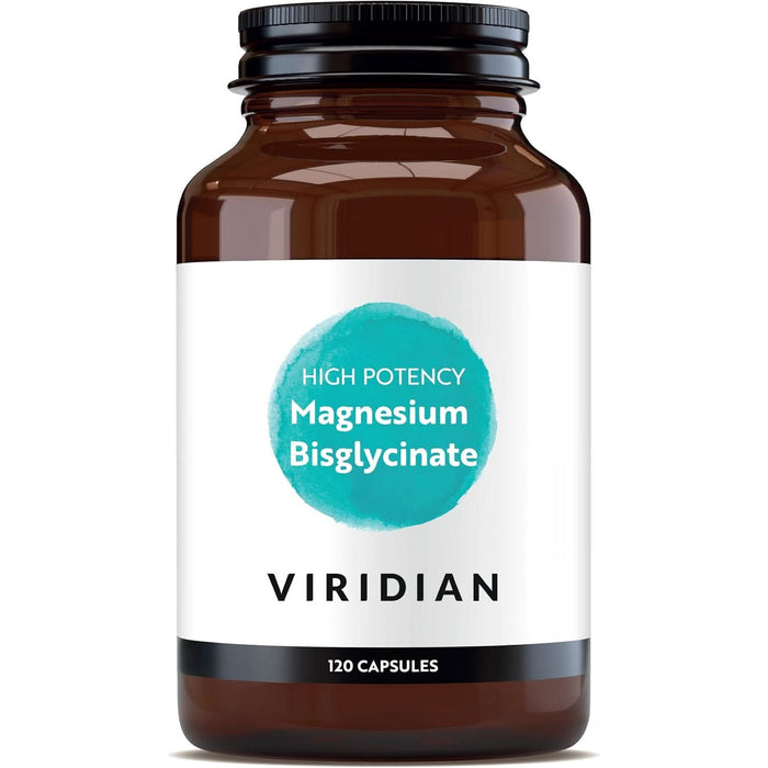 Viridian Magnesium Bisglycinate High Potency 120 Capsules