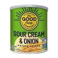 The Good Crisp Co Sour Cream & Onion Crisps 45g