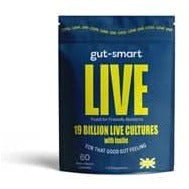 Gut-Smart LIVE 19 Billion Live Cultures 60 Capsules