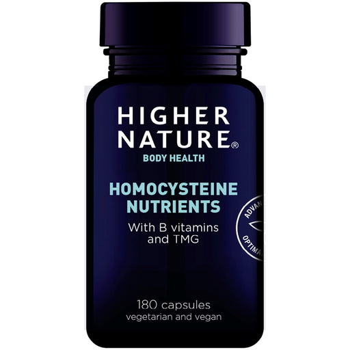 Higher Nature Homocysteine Nutrients 180 Capsules