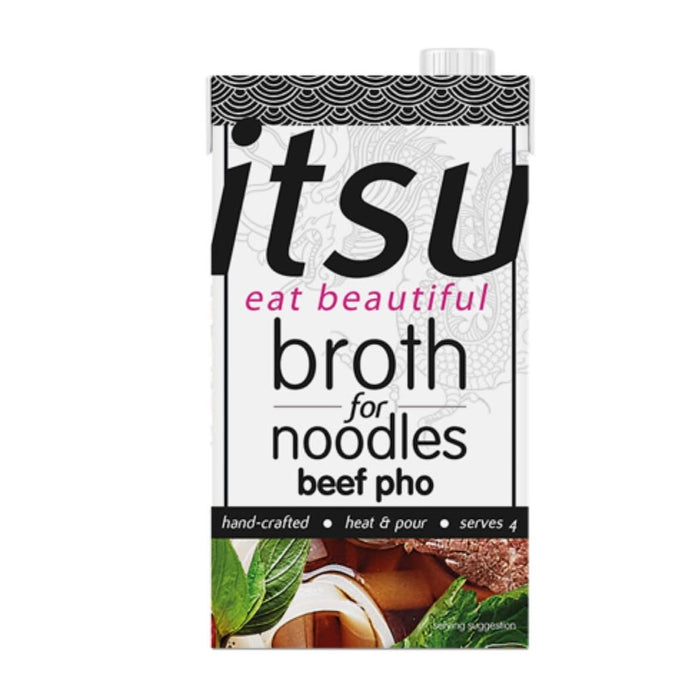 Itsu Beef Pho Broth for Noodles 1L