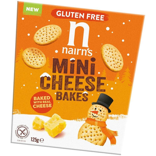Nairns Gluten Free Mini Cheese Bakes Box 125g