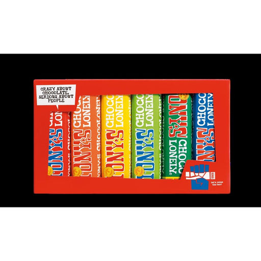 Tonys Chocolonely Rainbow Tasting Pack 288g
