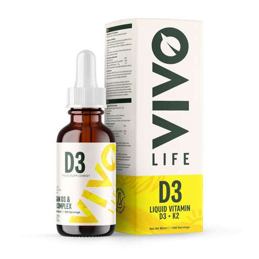 Vivo Vitamin D3 & K2 Liquid 50ml