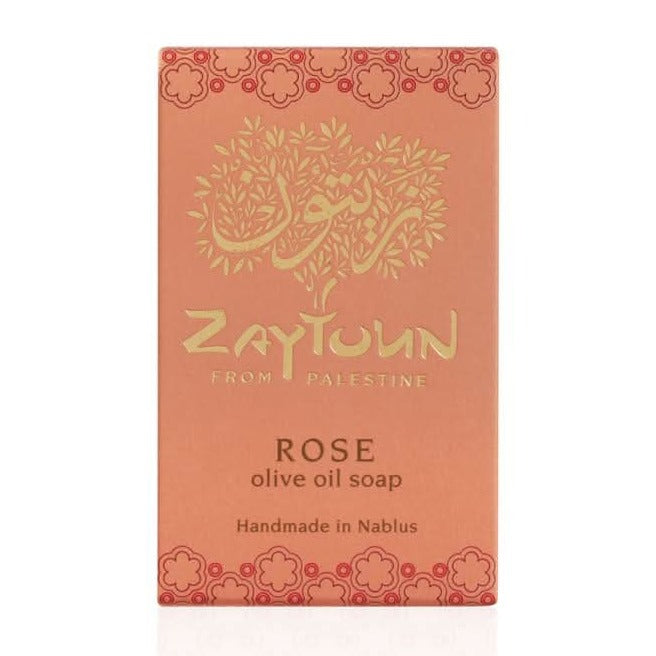 Zaytoun Olive Oil Soap - Rose 100g
