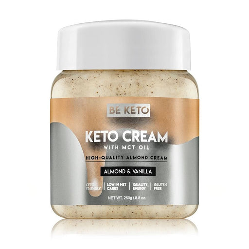 BeKeto Keto Cream Almond & Vanilla 250g