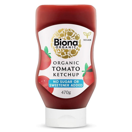 Biona Tomato Ketchup - No Added Sugar 470g