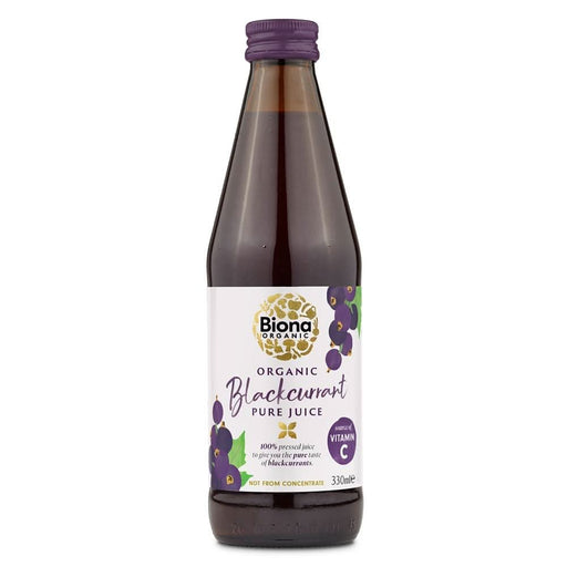 Biona Blackcurrant Pure Super Juice 330ml