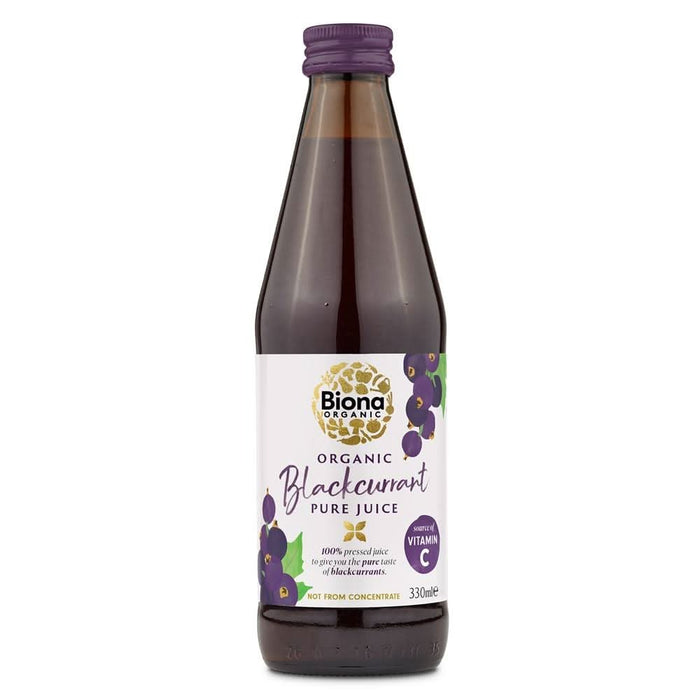Biona Blackcurrant Pure Super Juice 330ml
