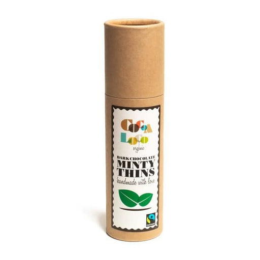 Cocoa Loco Org Dark Choc Mint Thins 170g