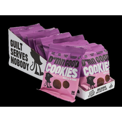 Dmn Good Vanilla Choc Cookies 38g