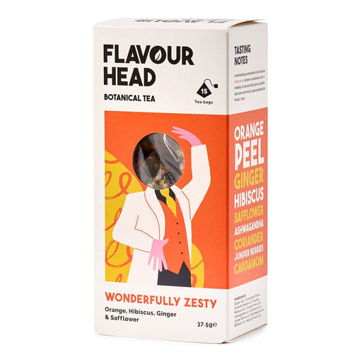 Flavour Head Wonderfully Zesty Tea 15 Bags