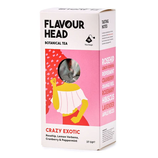 Flavour Head Crazy Exotic Tea 15 Bags