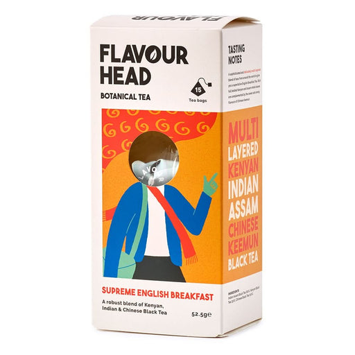 Flavour Head Supreme English Breakfast Tea 15 Bags