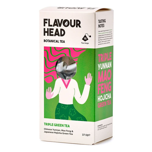 Flavour Head Triple Green Tea 15 Bags