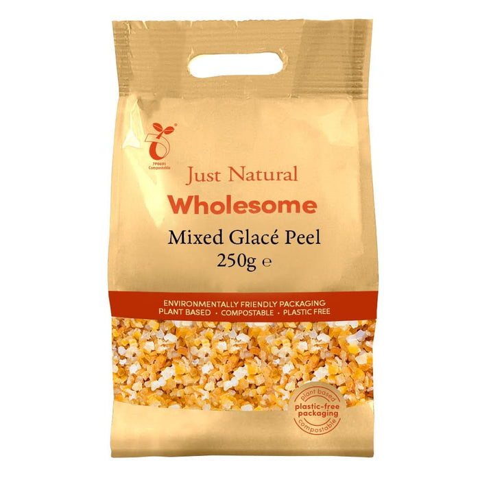 Just Natural Mixed Glace Peel 250g