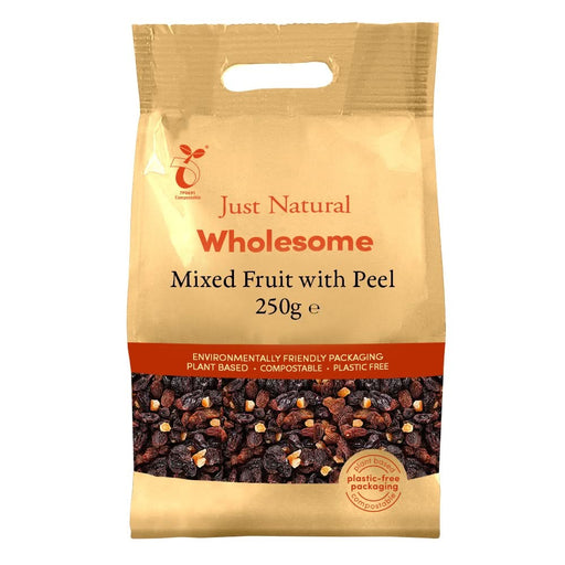 Just Natural Mixed Fruit with Peel 250g
