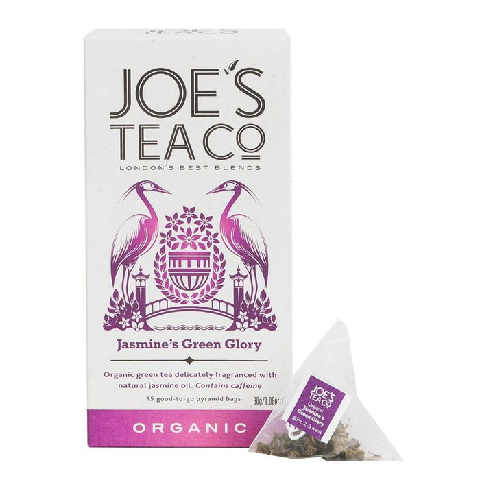 Joes Tea Company Jasmine's Green Glory Teabags 15 bags
