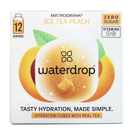 Waterdrop Ice Tea Peach Cubes 12 Capsules