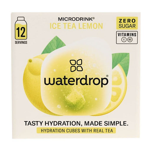 Waterdrop Ice Tea Lemon Cubes 12 Capsules