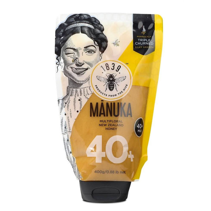 1839 Monofloral Manuka Honey 40 MGO 400g