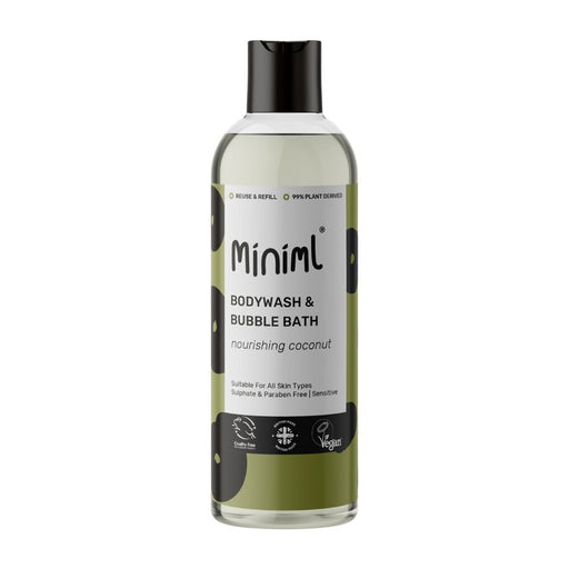 Miniml Bodywash & Bubble Bath Coconut 500ml