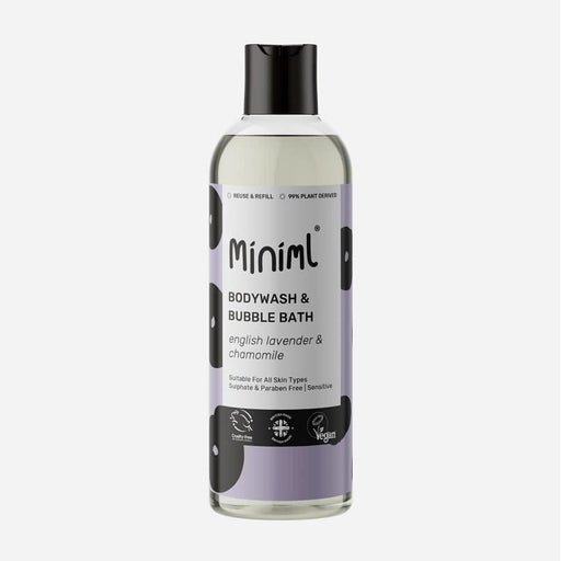 Miniml Bodywash & Bubble Lavender 500ml