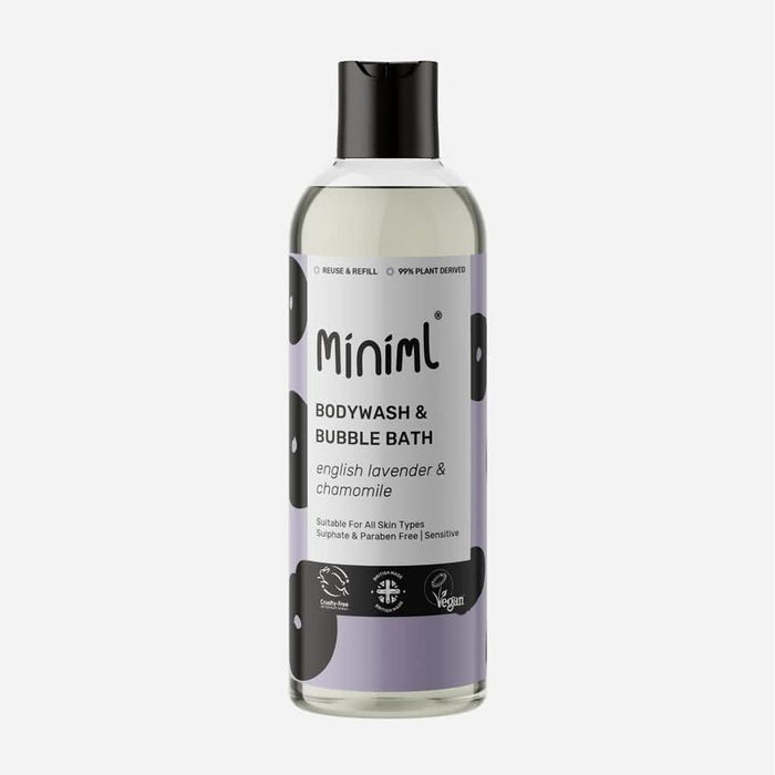 Miniml Bodywash & Bubble Lavender 500ml
